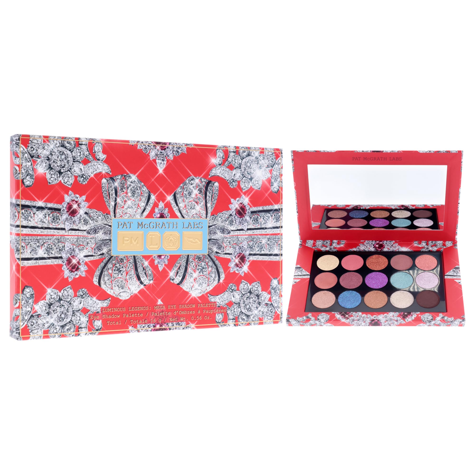 Amazon.com : Luminous Legends Eye Shadow Palette - Mega by Pat